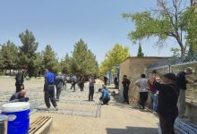 گزارش تصویری راه اندازی و برپایی موکب خادمان آقای شهید ایران